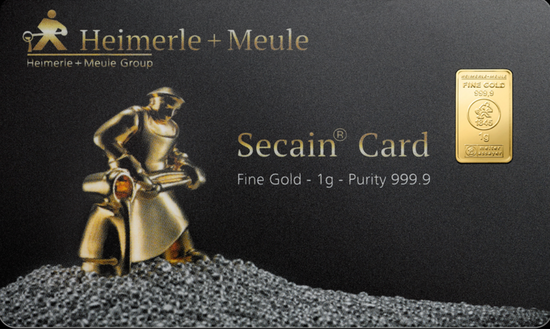 1g Heimerle + Meule Goldbarren