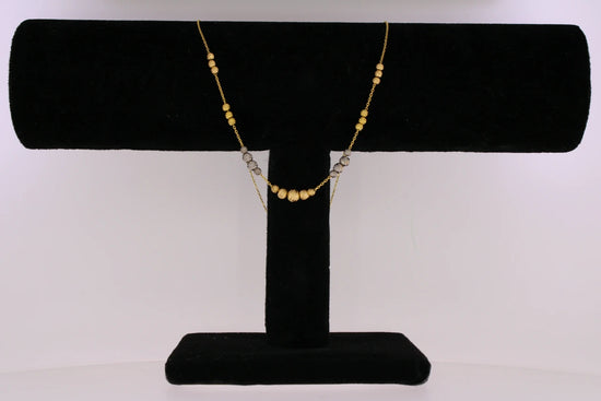 Elegante Goldkette 875 – 4,4 g – 21 Karat – Länge 49 cm
