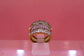 Klassischer Goldring 750 – 14,5 g – 18 Karat – Mit 3ct Baguette-Diamanten – Größe 53/54