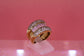 Klassischer Goldring 750 – 14,5 g – 18 Karat – Mit 3ct Baguette-Diamanten – Größe 53/54